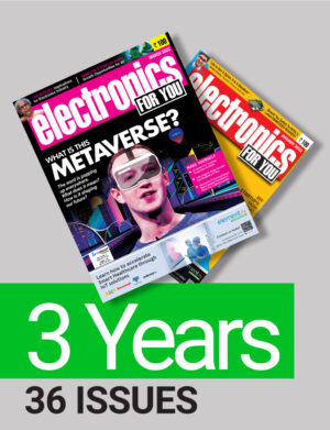Electronics For You Magazine 3 Years Subscription